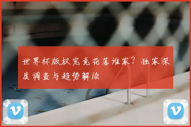 世界杯版权究竟花落谁家？独家深度调查与趋势解读