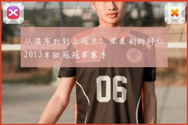 从温布利到三冠王：深度剖析拜仁2013年欧冠冠军赛季